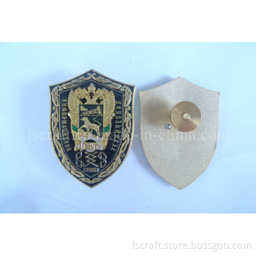 Enamel Military Screw Cap Pin Badges